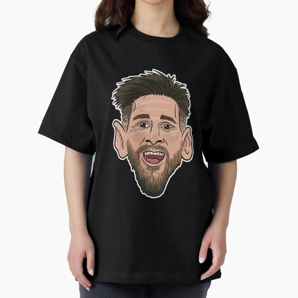 messi toon face argentina Classic T-Shirt Fuel Your Fan Pride for FIFA World Cup 2026 USA Canada Mexico Highlighting Neymar, Haaland and Cristiano Ronaldo, Spain Energy, Stadium Memories, Football Loyalty, International Chants and Championship