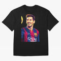 Messi wpap pop art Classic T-Shirt Honor the Beautiful Game during FIFA World Cup 2026 Spirit, with Netherlands, Messi, Neymar and Mbappe, Sports Nostalgia, International Competition, Famous Players and Unforgettable Victories; Ideal for Fans Who