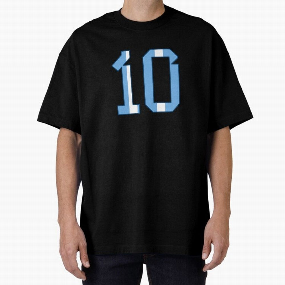 10 - Lionel Messi - Argentina Colours Classic T-Shirt Create FIFA World Cup 2026 USA Canada Mexico for Fans of Messi and Germany, Bringing Football Festival Excitement, Trophy Ambitions, Country Rivalries and Star Player Buzz; Great for Supporters