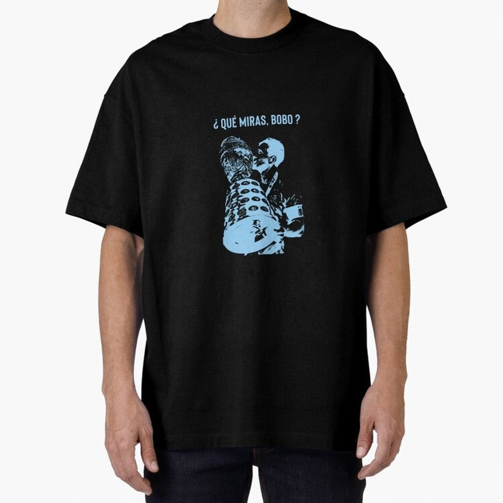 ?Que miras bobo? Oversized T-Shirt Keep the Legacy of FIFA World Cup 2026 Group Stage Featuring Cristiano Ronaldo, Haaland and CR7, Germany Energy, Soccer Culture, Superstar Moments, National Team Dreams and Competitive Fire; Made for Die Hard