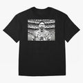 Messi Pop Art Portrait Oversized T-Shirt Celebrate Fan Culture around FIFA World Cup 2026 USA Canada Mexico Connected to Mbappe and Neymar, Argentina and Brazil Energy, Classic Soccer Heritage, Championship Pressure, Fan Loyalty and International