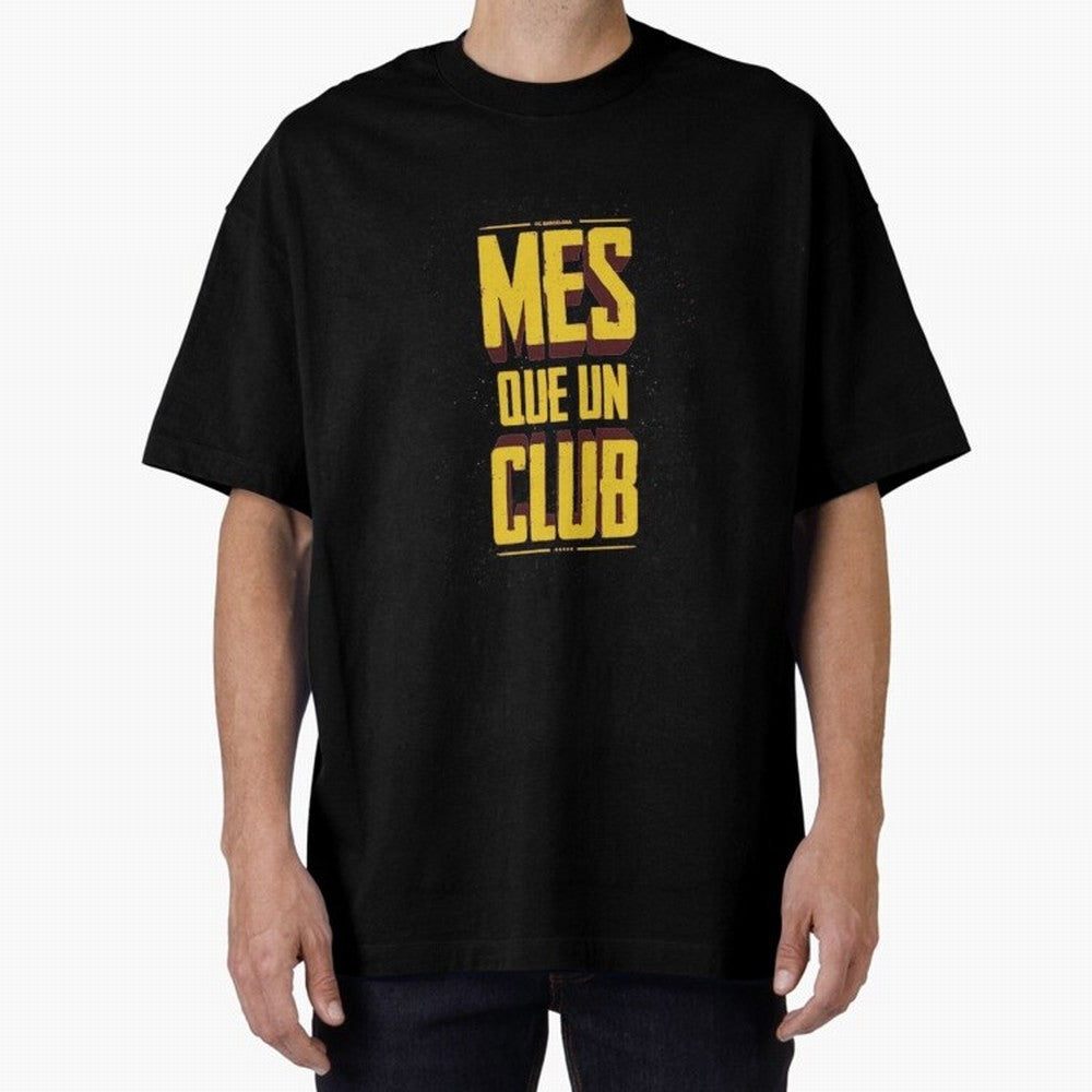 MES QUE UN CLUB Classic T-Shirt Cheer for FIFA World Cup 2026 Group Stage Spirit, with England, Cristiano Ronaldo, Stadium Memories, Football Loyalty, International Chants and Championship Tradition; Great for Watch Parties, Sports Bars, Family