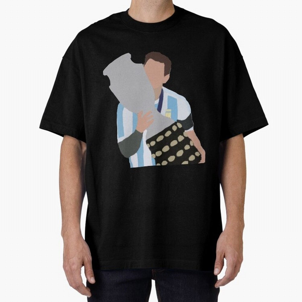 Messi with copa America Classic T-Shirt Capture FIFA World Cup 2026 Group Stage Spirit, Driven by Portugal, CR7, Football Festival Excitement, Trophy Ambitions, Country Rivalries and Star Player Buzz; Perfect for Supporters Who Want Bold Football