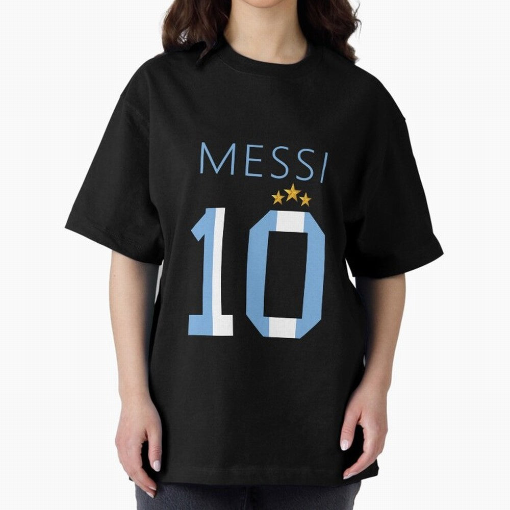 Messi argentina number 10 with 3 stars ver 1 Classic T-Shirt Show Fan Pride Across FIFA World Cup 2026 Group Stage Spirit, Driven by Argentina, Messi, Sports Nostalgia, International Competition, Famous Players and Unforgettable Victories; Perfect