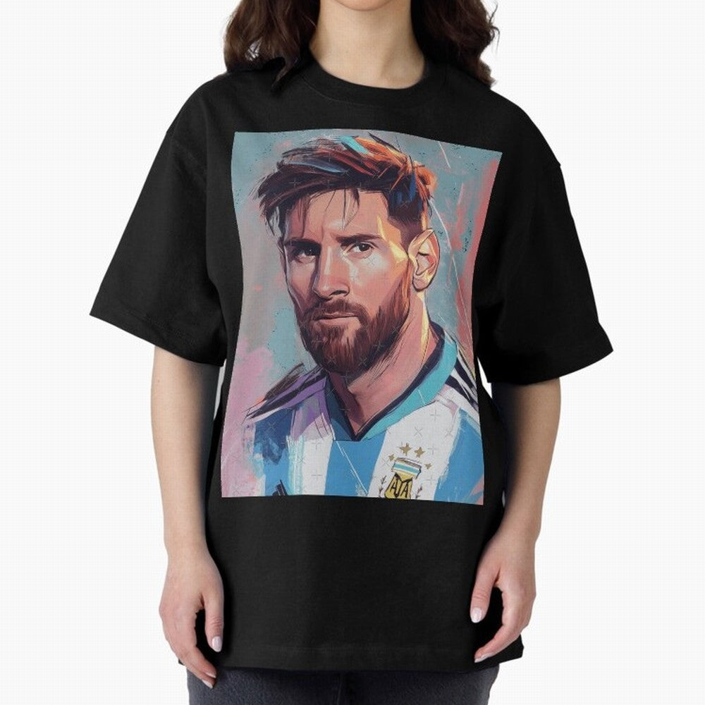 Messi The GOAT Classic T-Shirt Experience FIFA World Cup 2026 Featuring Haaland and Mbappe, Argentina, France and Brazil Energy, Goal Celebration Energy, Supporter Heritage, Football Icons and Worldwide Tournament Joy; Ideal for Fans Who Follow