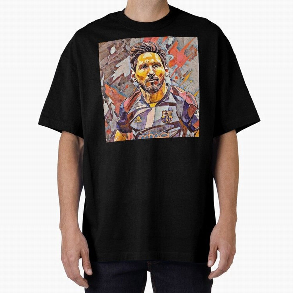 Messi Pop Art Portrait Classic T-Shirt Showcase FIFA World Cup 2026 Inspired by Messi and Cristiano Ronaldo, Netherlands Energy, Supporter Pride, Iconic Celebrations, Legendary Names and Global Match Day Energy; Created for Match Day Parties,