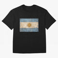 Vintage Argentina Flag Soccer Fan Design Classic T-Shirt Wear the Spirit of Global Football Passion for FIFA World Cup 2026 USA Canada Mexico, Filled with Messi, CR7 and Mbappe, England and Germany, Tournament Hype, Historic Matchups, Family