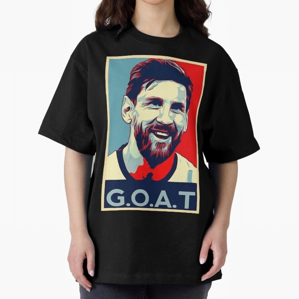 Messi Pop Art Portrait Classic T-Shirt Bring Global Tournament Vibes to FIFA World Cup 2026 Filled with Cristiano Ronaldo, Brazil, Portugal and Argentina Energy, Fan Favorite Moments, National Team Passion, Big Match Drama and Soccer History; Ideal