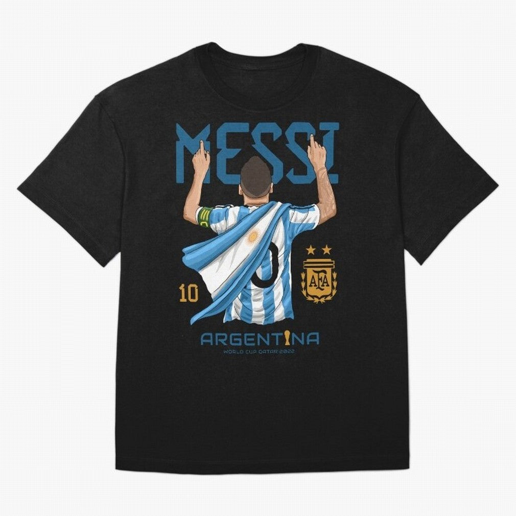 Messi Pop Art Portrait Classic T-Shirt Fuel Match Day Hype around FIFA World Cup 2026, Messi, CR7 and Mbappe, Germany, Fan Favorite Moments, National Team Passion, Big Match Drama and Soccer History; Made for Die Hard Supporters, Soccer Lovers,