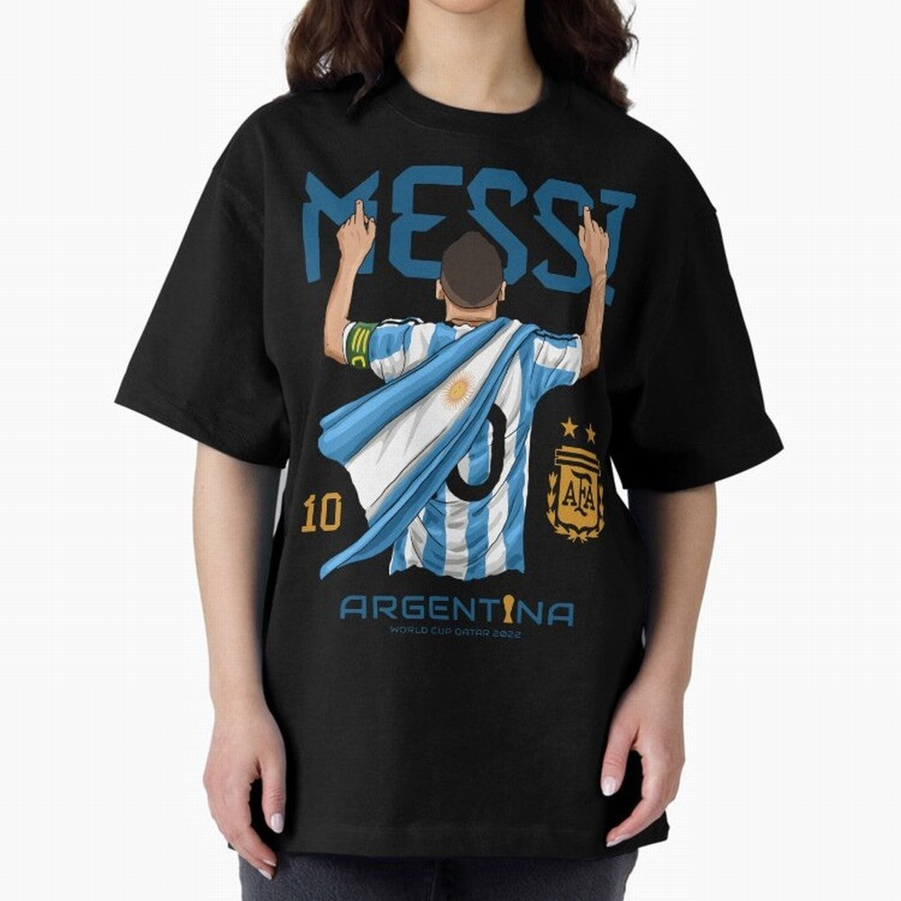 Messi Pop Art Portrait Classic T-Shirt Fuel Match Day Hype around FIFA World Cup 2026, Messi, CR7 and Mbappe, Germany, Fan Favorite Moments, National Team Passion, Big Match Drama and Soccer History; Made for Die Hard Supporters, Soccer Lovers,