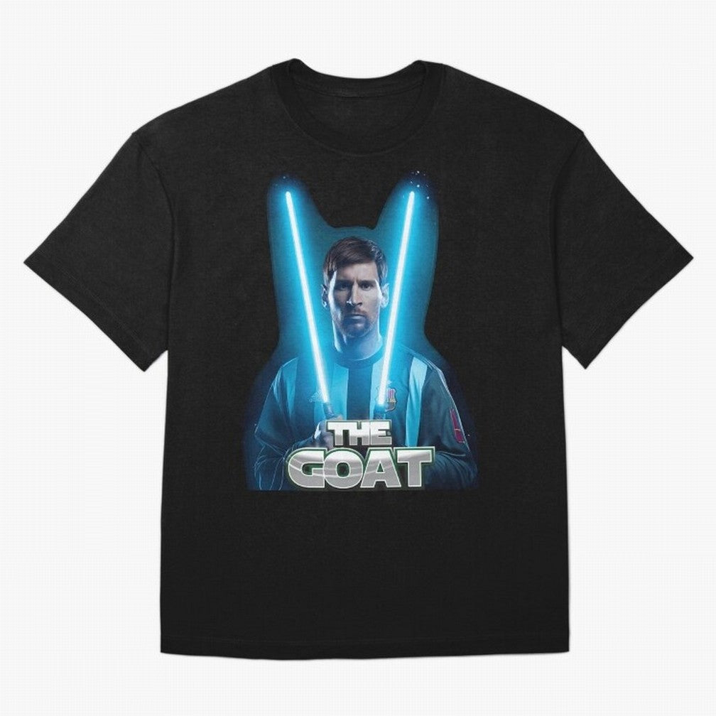 Messi Pop Art Portrait Oversized T-Shirt Follow the Road to the FIFA World Cup 2026 USA Canada Mexico Journey through Haaland and Mbappe Highlights, England and Germany Pride, Tournament Hype, Historic Matchups, Family Viewing Parties and Global