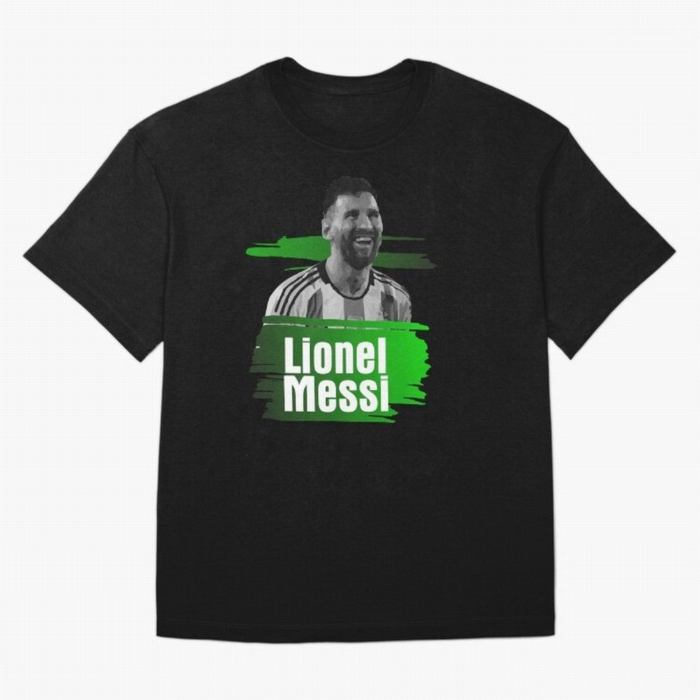 Lionel Messi Oversized T-Shirt Bring Supporter Culture to Global Football Passion for FIFA World Cup 2026 Group Stage, Driven by Haaland, England, Championship Spirit, Famous Goals, Roaring Crowds and International Football Unity; Built for