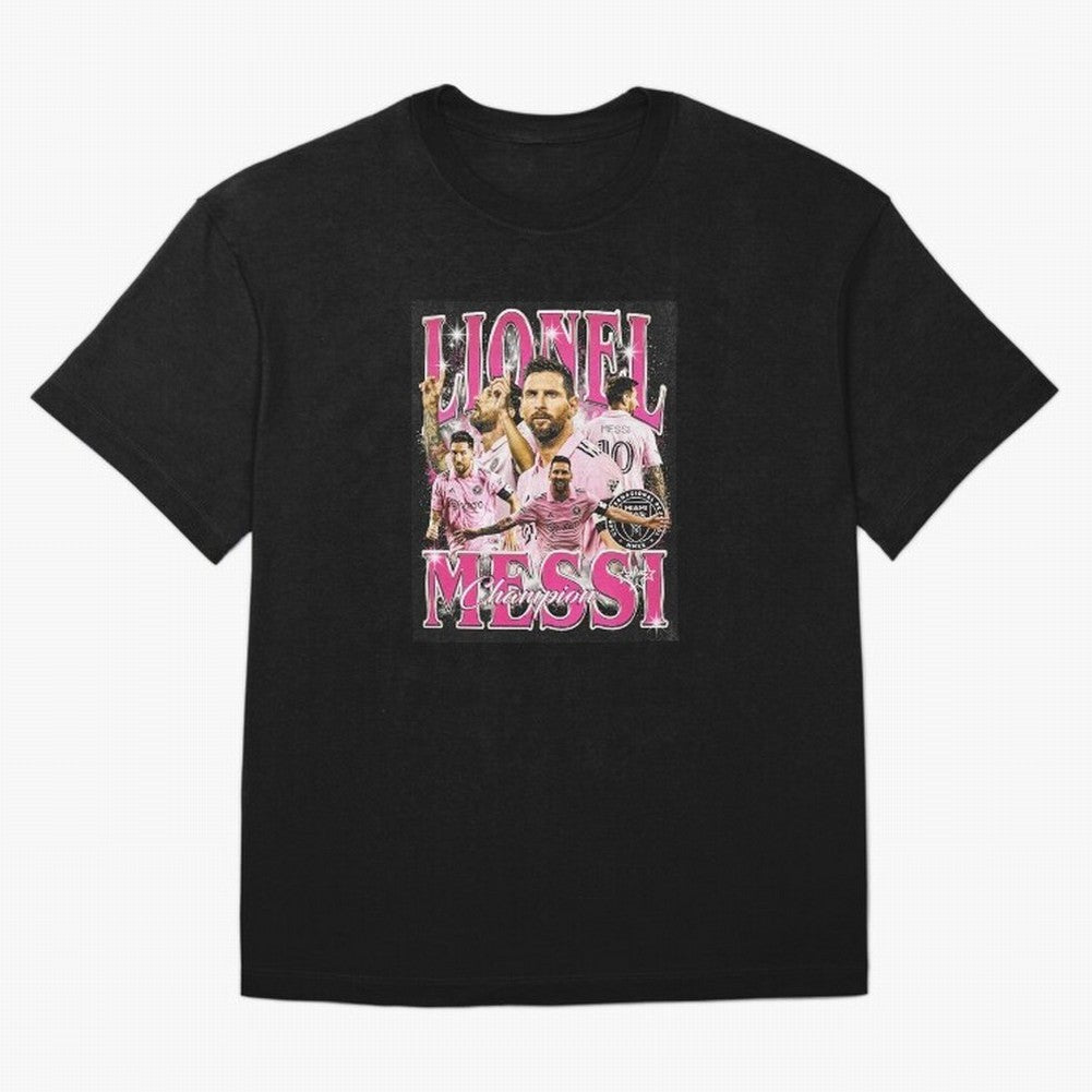 Lionel Messi Miami Vintage Bootleg Classic T-Shirt Honor the Football Icons of FIFA World Cup 2026 for Fans of Cristiano Ronaldo and Germany, Bringing Football Festival Excitement, Trophy Ambitions, Country Rivalries and Star Player Buzz; Ideal for