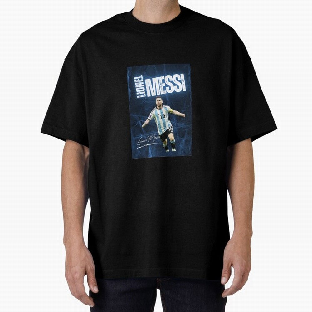 Lionel Messi Classic T-Shirt Celebrate Global Passion for the FIFA World Cup 2026 Group Stage Journey through Neymar, Haaland and Cristiano Ronaldo Highlights, Argentina Pride, Retro Football Energy, Iconic Rivalries, Trophy Chase Drama and Stadium