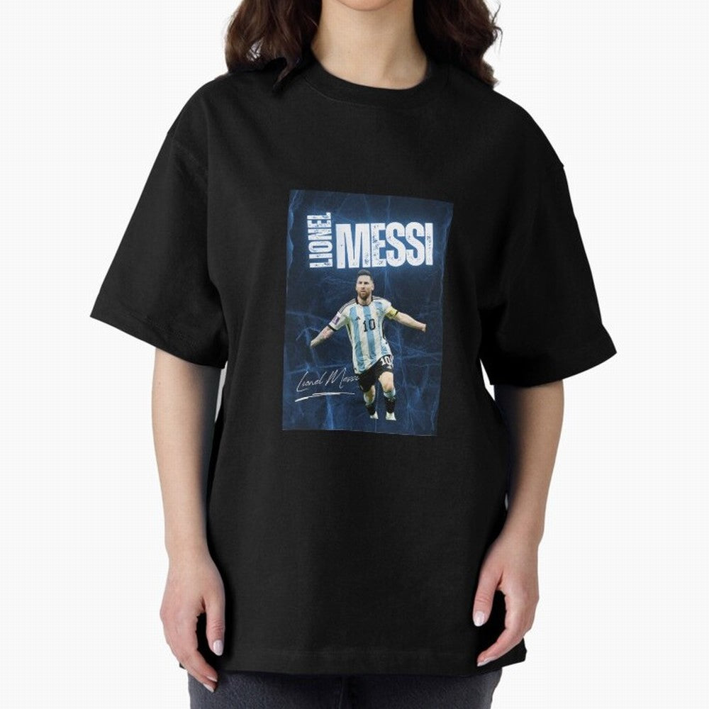 Lionel Messi Classic T-Shirt Celebrate Global Passion for the FIFA World Cup 2026 Group Stage Journey through Neymar, Haaland and Cristiano Ronaldo Highlights, Argentina Pride, Retro Football Energy, Iconic Rivalries, Trophy Chase Drama and Stadium
