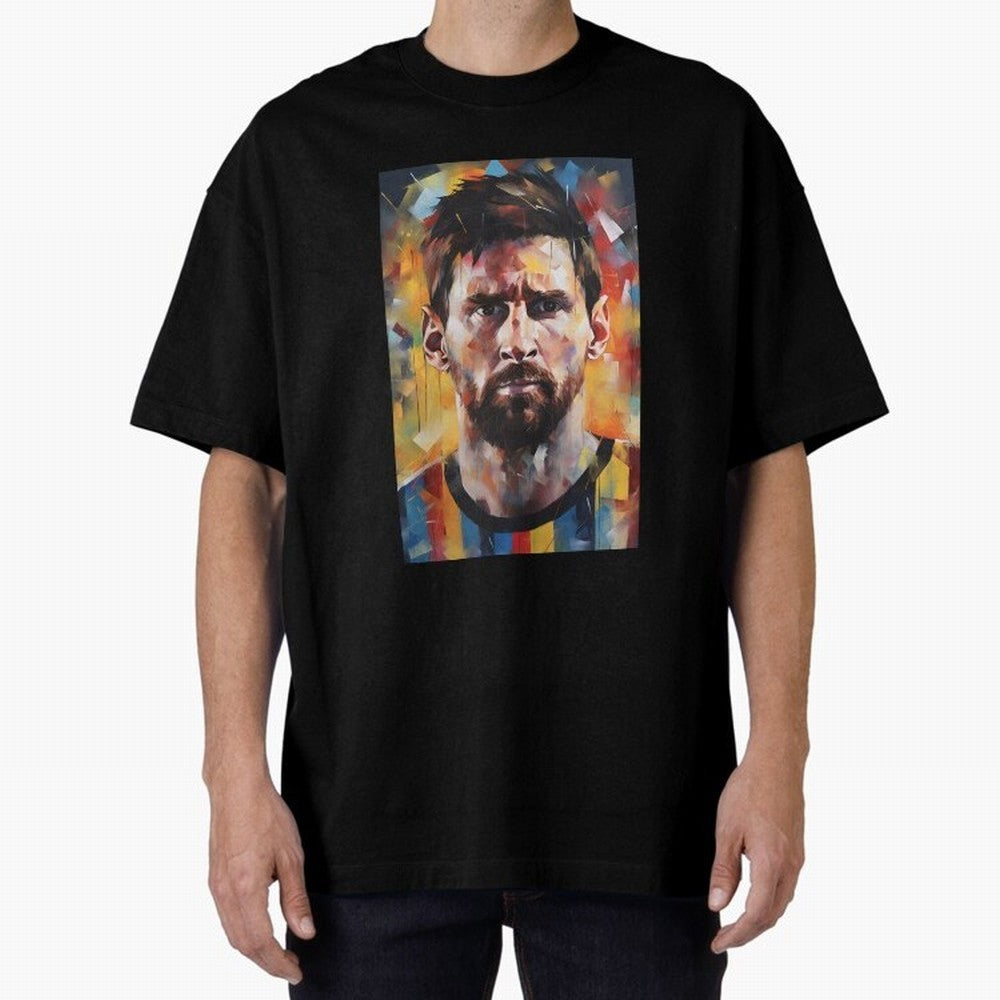 Lionel Messi Oversized T-Shirt Treasure the FIFA World Cup 2026 Group Stage Journey through Mbappe Highlights, England, France and Netherlands Pride, Stadium Memories, Football Loyalty, International Chants and Championship Tradition; Ideal for