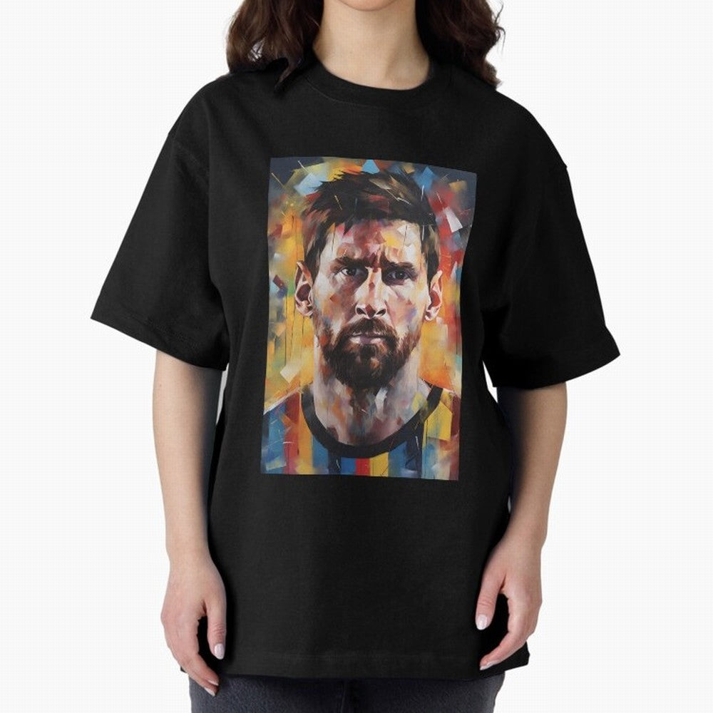 Lionel Messi Oversized T-Shirt Treasure the FIFA World Cup 2026 Group Stage Journey through Mbappe Highlights, England, France and Netherlands Pride, Stadium Memories, Football Loyalty, International Chants and Championship Tradition; Ideal for