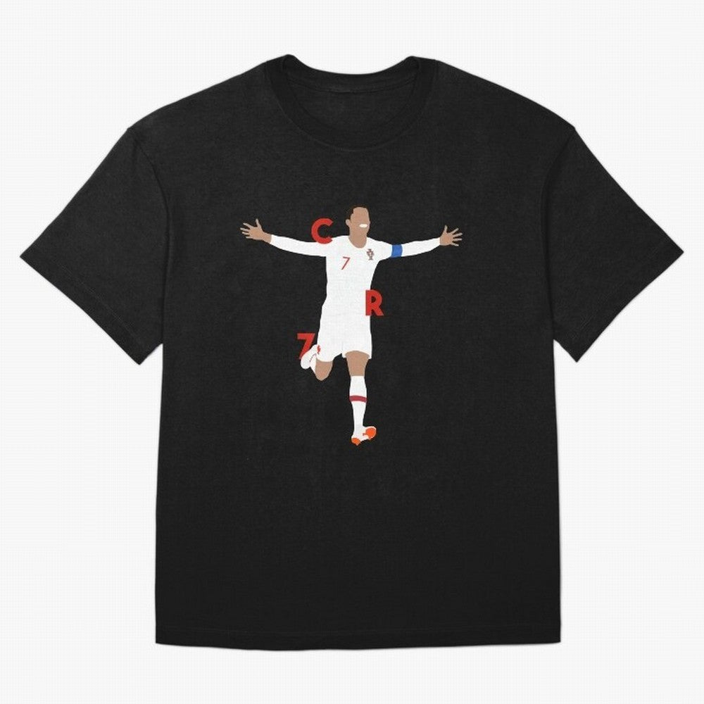 CR7 Classic T-Shirt Feel the Heartbeat of FIFA World Cup 2026 Group Stage Spirit, Capturing France and Portugal, Cristiano Ronaldo, Worldwide Fan Energy, Dramatic Goals, Stadium Lights and Championship Celebrations; Ideal for Passionate Fans Who