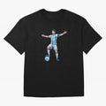 The GOAT | Anime style Classic T-Shirt Remember Match Day Hype around FIFA World Cup 2026, Cristiano Ronaldo, Brazil, Portugal and Argentina, Classic Soccer Heritage, Championship Pressure, Fan Loyalty and International Pride; Made for Collectors