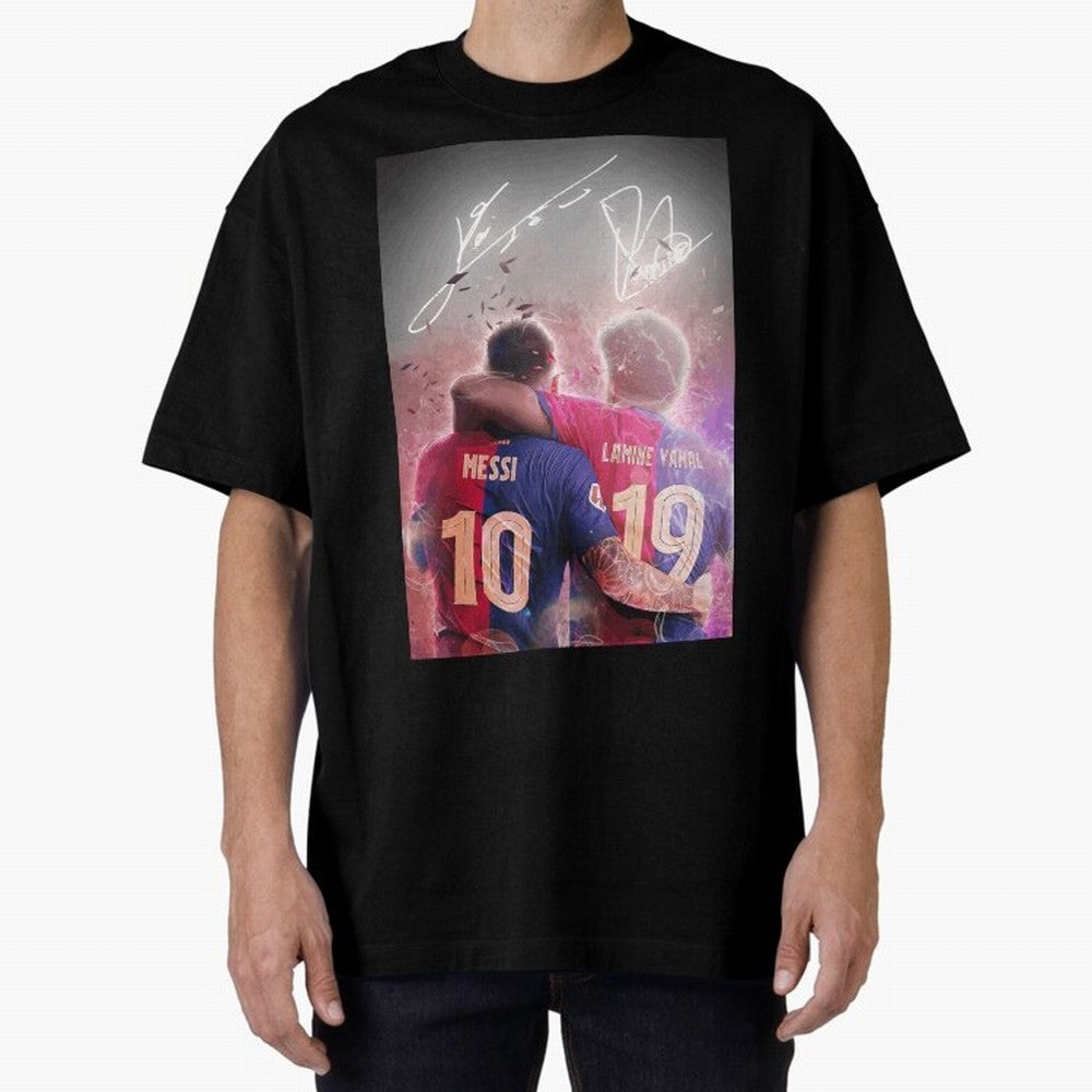 Messi The GOAT Oversized T-Shirt Keep Football History Alive during FIFA World Cup 2026 Spirit, Driven by Portugal, Spain and Germany, Haaland and Mbappe, Classic Soccer Heritage, Championship Pressure, Fan Loyalty and International Pride; Great