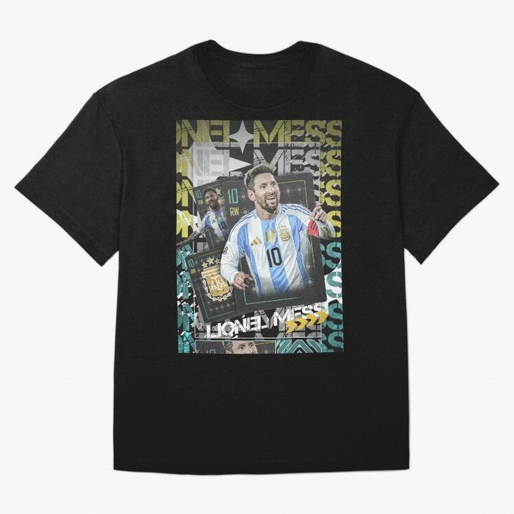 Lionel Messi Argentina Maestro Trading Card Cinematic Poster Classic T-Shirt Upgrade Global Football Passion for FIFA World Cup 2026, Made for Haaland, Spain, Classic Soccer Heritage, Championship Pressure, Fan Loyalty and International Pride; Made