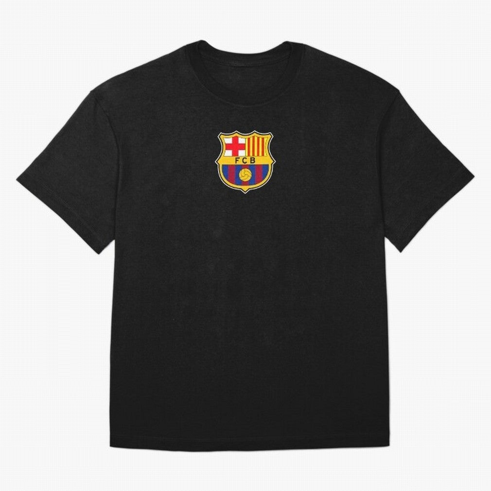 BAR-CE-LON-A Logo FC Merchandise Classic T-Shirt Celebrate Supporters United by Global Football Passion for FIFA World Cup 2026 Group Stage, Featuring Cristiano Ronaldo, Haaland and CR7, Argentina and Brazil, Champion Mindset, Group Stage Buzz,