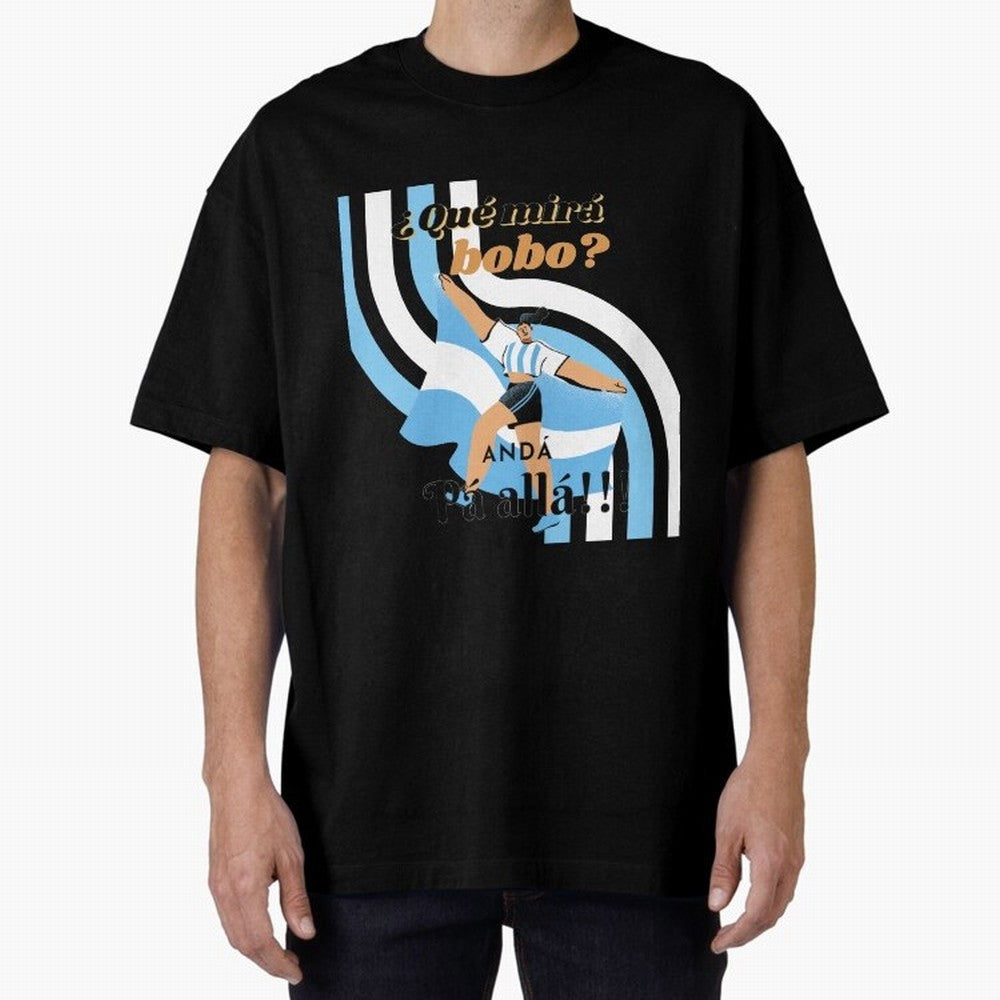 Vintage Messi Argentina Que Mira Classic T-Shirt Experience the Global Stage of Match Day Hype around FIFA World Cup 2026 USA Canada Mexico, Cristiano Ronaldo, Haaland and CR7, Spain, Global Supporter Spirit, Legendary Goals, National Colors and