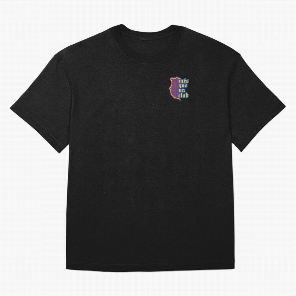Barca Mes Que Un Club Badge Classic T-Shirt Celebrate Rivalries and Pride in the FIFA World Cup 2026 Journey through Messi Highlights, Brazil Pride, Tournament Hype, Historic Matchups, Family Viewing Parties and Global Sports Pride; Perfect for