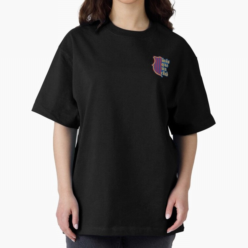 Barca Mes Que Un Club Badge Classic T-Shirt Celebrate Rivalries and Pride in the FIFA World Cup 2026 Journey through Messi Highlights, Brazil Pride, Tournament Hype, Historic Matchups, Family Viewing Parties and Global Sports Pride; Perfect for