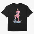 Messi Illustrated Style Drinking Mate ¨C Design by The Goat - Inter Miami Classic T-Shirt Relive the Noise and Pride of FIFA World Cup 2026 Featuring Mbappe and Neymar, Brazil, Portugal and Argentina Energy, Soccer Culture, Superstar Moments,