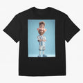 Lionel Messi Soccer Caricature Cartoon Football Legend Classic T-Shirt Enjoy FIFA World Cup 2026 Spirit, Celebrating Spain, CR7 and Messi, Soccer Culture, Superstar Moments, National Team Dreams and Competitive Fire; Perfect for People Who Love