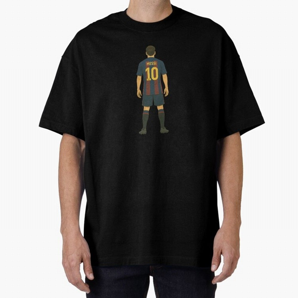 Copy of Leo Messi Oversized T-Shirt Feel the Roar of Global Football Passion for FIFA World Cup 2026 USA Canada Mexico, Built around Cristiano Ronaldo, Brazil, Retro Football Energy, Iconic Rivalries, Trophy Chase Drama and Stadium Atmosphere;