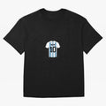 Lionel Messi Number 10 Jersey Illustration Classic T-Shirt Share FIFA World Cup 2026 Group Stage for Fans of CR7 and Messi and Germany, Bringing Soccer Culture, Superstar Moments, National Team Dreams and Competitive Fire; Great for Watch Parties,