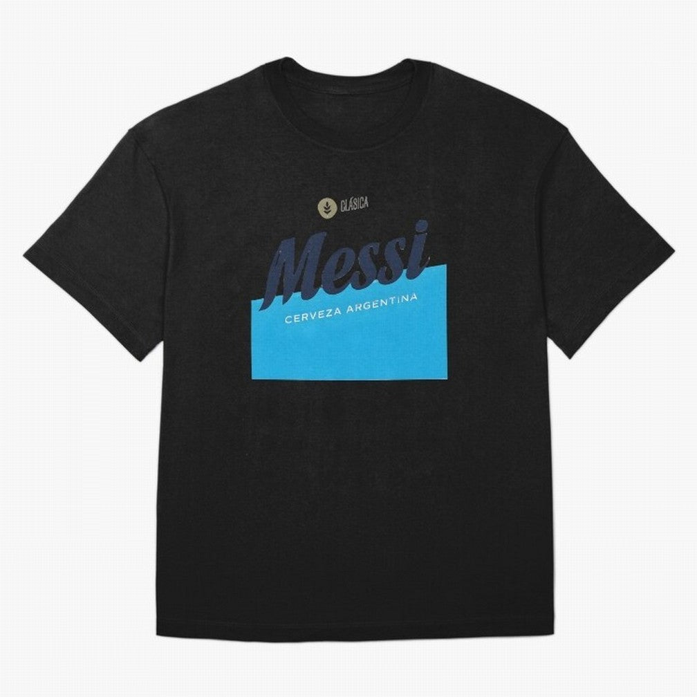 Messi Cerveza Argentina Parody Sticker Classic T-Shirt Keep Football History Alive during the FIFA World Cup 2026 Journey through Messi and Cristiano Ronaldo Highlights, Brazil, Portugal and Argentina Pride, Football Festival Excitement, Trophy