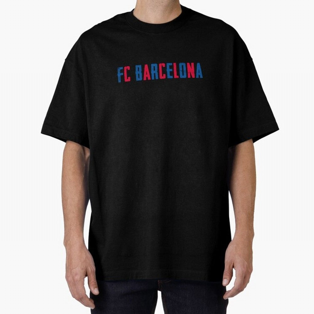 fcb Oversized T-Shirt Capture Global Football Passion for FIFA World Cup 2026 Group Stage, Made for Cristiano Ronaldo, England and Germany, Vintage Soccer Flavor, Modern Football Stars, National Flags and Final Night Emotion; Made for Collectors
