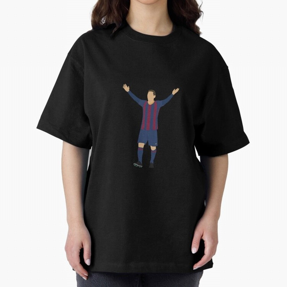 Leo Messi Celebration Sticker Classic T-Shirt Stand Out with Spirit from FIFA World Cup 2026 Group Stage Highlighting Messi and Cristiano Ronaldo, Portugal Energy, Supporter Pride, Iconic Celebrations, Legendary Names and Global Match Day Energy;