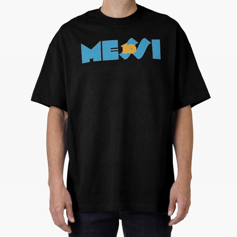 Messi 10 Oversized T-Shirt Join Supporters Worldwide for FIFA World Cup 2026 Group Stage for Fans of Neymar, Haaland and Cristiano Ronaldo and Argentina and Brazil, Bringing Tournament Hype, Historic Matchups, Family Viewing Parties and Global