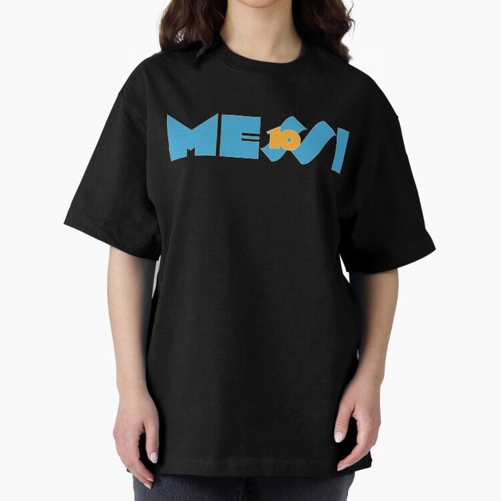 Messi 10 Oversized T-Shirt Join Supporters Worldwide for FIFA World Cup 2026 Group Stage for Fans of Neymar, Haaland and Cristiano Ronaldo and Argentina and Brazil, Bringing Tournament Hype, Historic Matchups, Family Viewing Parties and Global