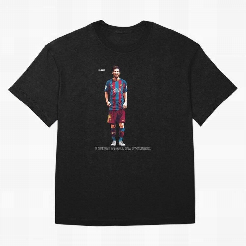 Messi Is The Rulebook Essential T-Shirt Celebrate Global Passion for FIFA World Cup 2026 for Fans of Messi, Neymar and Mbappe and Portugal, Bringing Goal Celebration Energy, Supporter Heritage, Football Icons and Worldwide Tournament Joy; Perfect