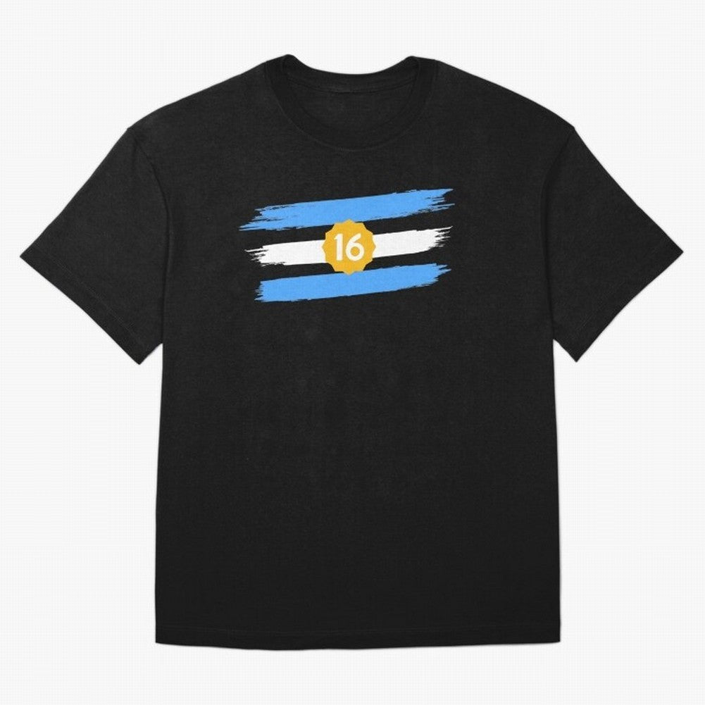 16X Copa for Albicelestes Classic T-Shirt Celebrate Classic Football Spirit in Match Day Hype around FIFA World Cup 2026 Group Stage, Messi, Neymar and Mbappe, France and Portugal, Sports Nostalgia, International Competition, Famous Players and