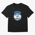 Argentina Football 2024 Copa America La Albiceleste Classic T-Shirt Join the Countdown to FIFA World Cup 2026 USA Canada Mexico Spirit, Driven by Spain and Netherlands, Messi, Champion Mindset, Group Stage Buzz, Knockout Tension and Passionate Fan