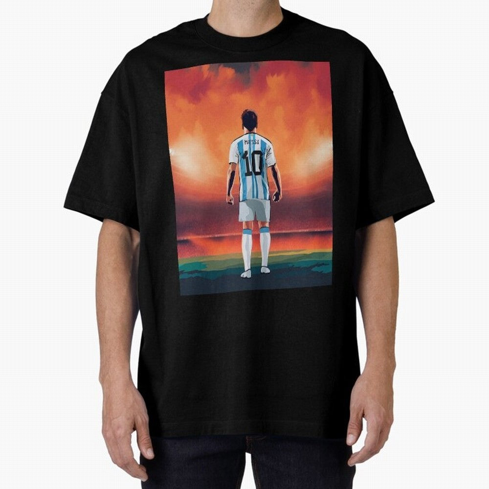 Lionel Leo Messi Graphic T-Shirt Experience Global Football Passion for FIFA World Cup 2026 Group Stage, Built around Haaland and Mbappe, Portugal, Championship Spirit, Famous Goals, Roaring Crowds and International Football Unity; Great for Watch
