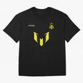 Lionel Messi logo - Argentina world champion Premium T-Shirt Celebrate Football Heritage in Global Football Passion for FIFA World Cup 2026 Group Stage, Inspired by Cristiano Ronaldo, Haaland and CR7, Argentina and Brazil, Tournament Hype, Historic
