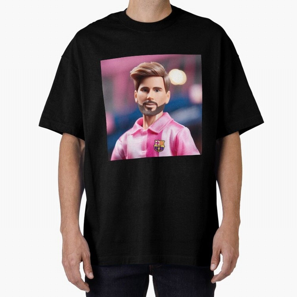 If Messi were a Barbie doll... Premium T-Shirt Bring Stadium Energy to the FIFA World Cup 2026 Group Stage Journey through Messi and Cristiano Ronaldo Highlights, England, France and Netherlands Pride, Fan Favorite Moments, National Team Passion,