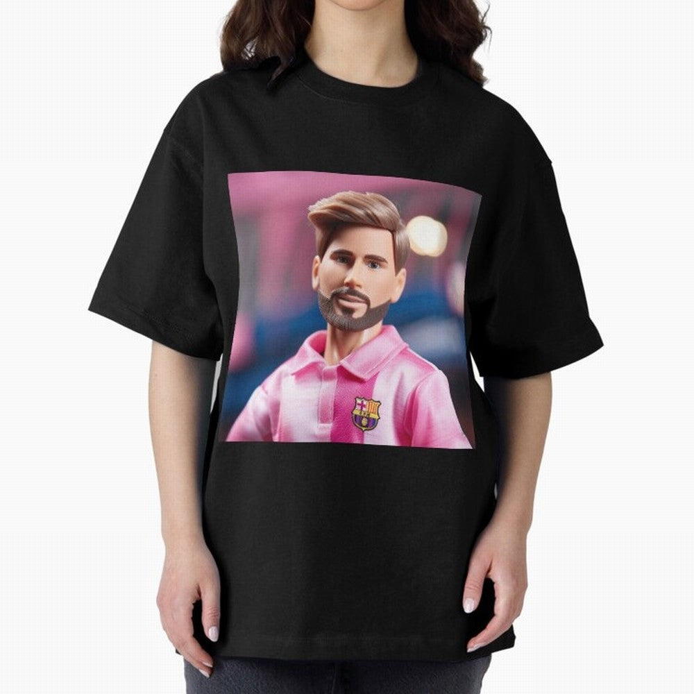 If Messi were a Barbie doll... Premium T-Shirt Bring Stadium Energy to the FIFA World Cup 2026 Group Stage Journey through Messi and Cristiano Ronaldo Highlights, England, France and Netherlands Pride, Fan Favorite Moments, National Team Passion,