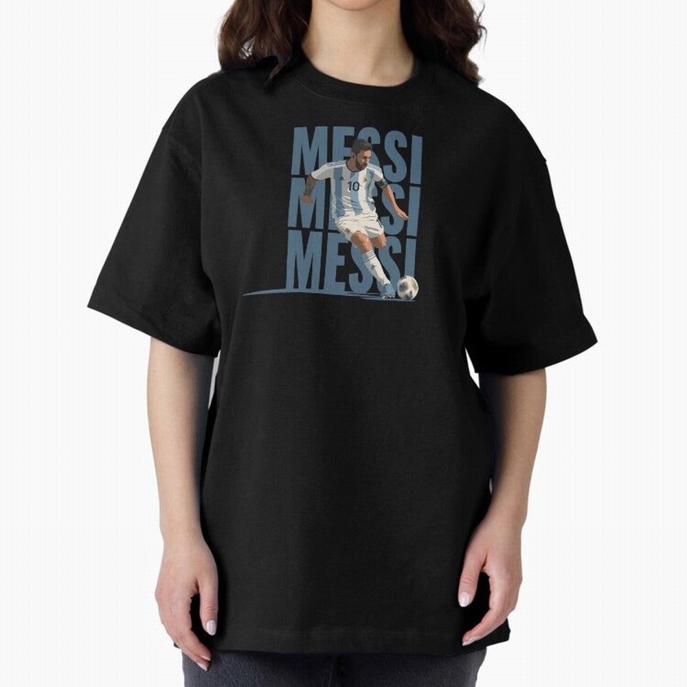 Messi in action Minimalist Graphic Premium T-Shirt Join the Global Buzz around FIFA World Cup 2026 Group Stage Inspired by Mbappe and Neymar, England and Germany Energy, Game Day Rituals, Football Legends, Country Pride and the Road to the Final;