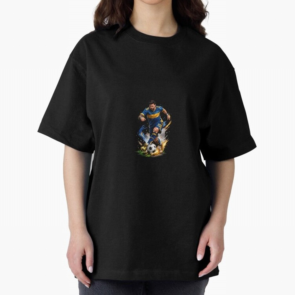 Messi Footballer Premium T-Shirt Follow the Final Road of FIFA World Cup 2026 USA Canada Mexico Spirit, Centered on Germany, Cristiano Ronaldo, Haaland and CR7, Game Day Rituals, Football Legends, Country Pride and the Road to the Final; Ideal for