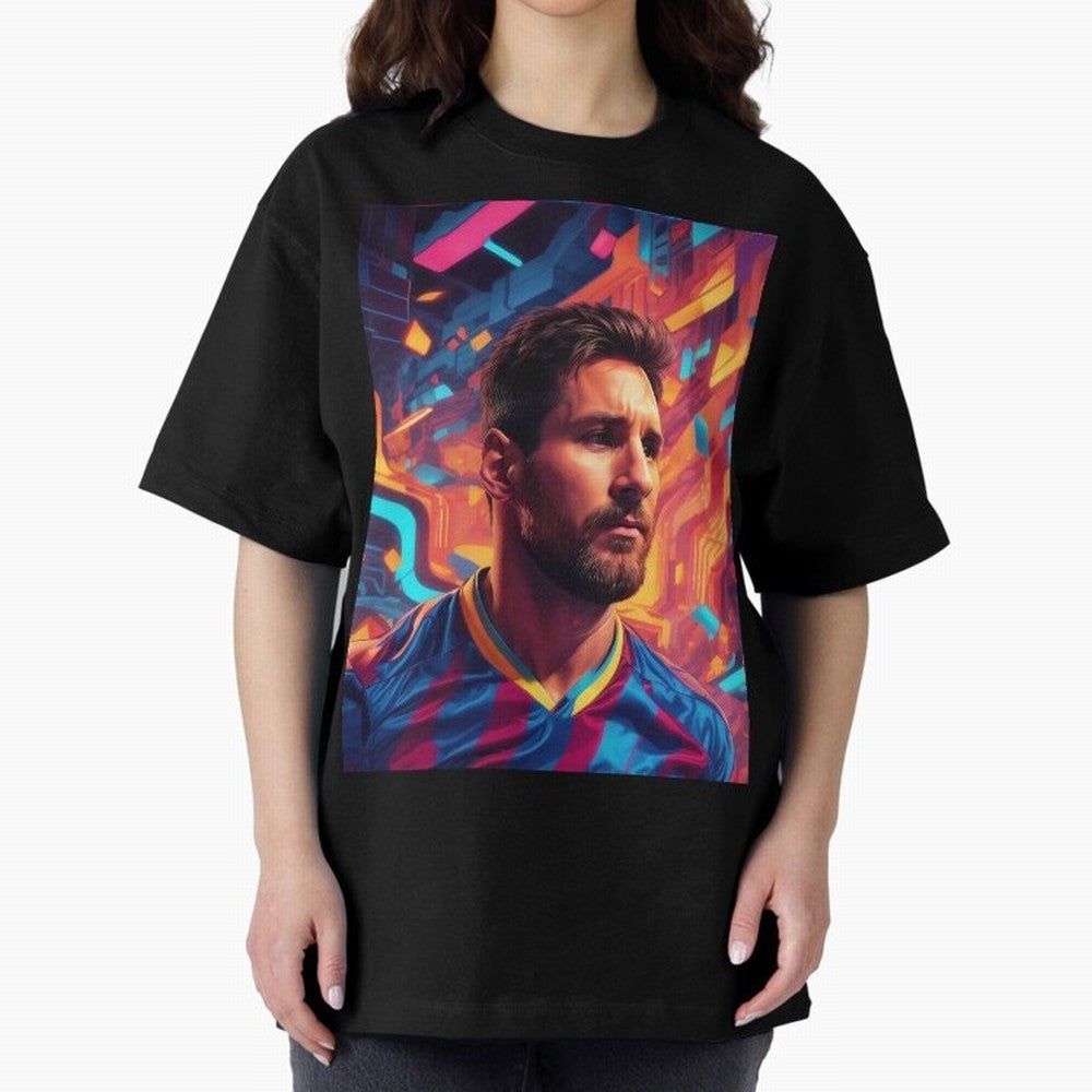 The Ultimate Messi Graphic T-Shirt Capture Stadium Memories from FIFA World Cup 2026 USA Canada Mexico Highlighting Messi and Cristiano Ronaldo, Germany Energy, Sports Nostalgia, International Competition, Famous Players and Unforgettable