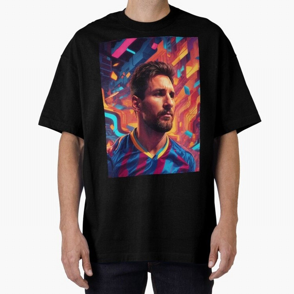 The Ultimate Messi Graphic T-Shirt Capture Stadium Memories from FIFA World Cup 2026 USA Canada Mexico Highlighting Messi and Cristiano Ronaldo, Germany Energy, Sports Nostalgia, International Competition, Famous Players and Unforgettable