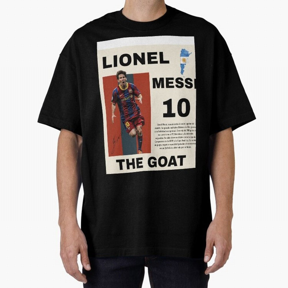 Messi 10 Graphic T-Shirt Bring Bold Fan Energy to Global Football Passion for FIFA World Cup 2026, Highlighting CR7 and Messi, France and Portugal, Supporter Pride, Iconic Celebrations, Legendary Names and Global Match Day Energy; Perfect for